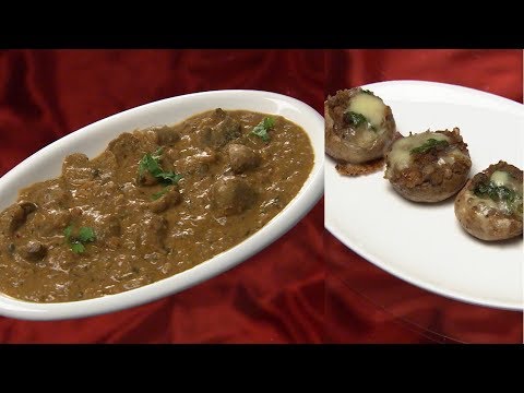 Dhe Ruchi | Ep 343 - Mushroom Masala & Stuffed Mushroom | Mazhavil Manorama