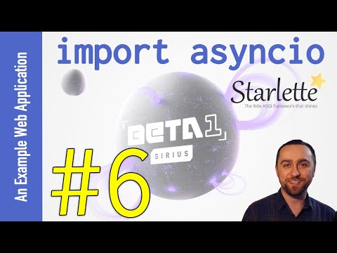 import asyncio: Learn Python's AsyncIO #6 - An Example Web Application with Starlette and EdgeDB