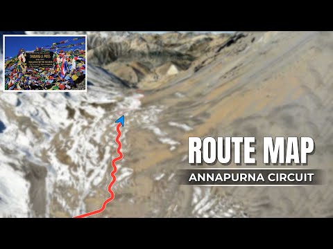 The Annapurna Circuit Trek Route in 3D You Haven’t Seen.