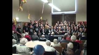 preview picture of video 'Witchford Voices at St John's Hospital in Damme, Belgium'