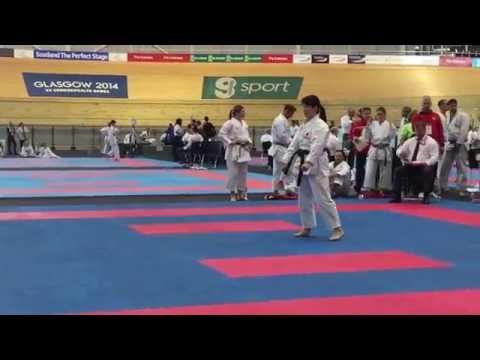 Ohnishi Naoko Asai Kata Suishu - 4th JKS World Shoto Federation Karate Do Championships 2016