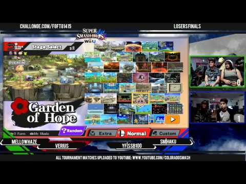 FGF7 - MellowHaze & Verus Vs. YF|SSB100 & SM|Haku - Doubles Losers Finals