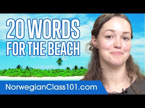 Learn the Top 20 Norwegian Words You'll Need For The Beach!