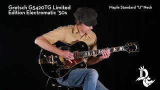 Video thumbnail for Test Drive | Gretsch G5420TG Limited Edition Electromatic '50s by Detroit Guitar