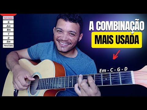 Uma PROGRESSÃO harmônica com CENTENAS de músicas fáceis de tocar no violão | Muito usada nas músicas