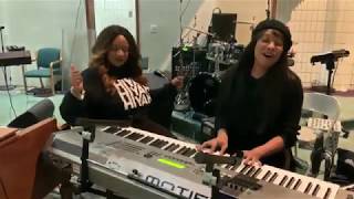 Kierra Sheard &amp; Shelea Sing I Expect A Miracle (Clark Sisters Movie Audition)