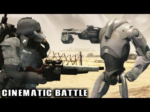 Death Korps of Krieg vs CIS Droids - Warhammer 40K vs Star Wars | Men of War: Assault Squad 2