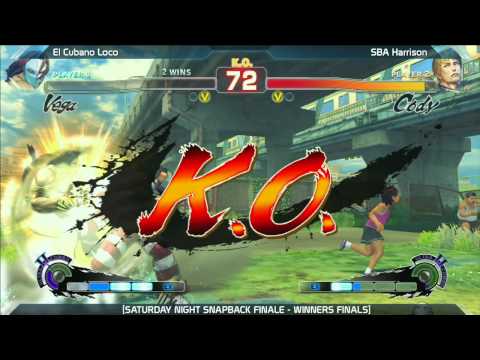 SSF4: El Cubano Loco vs SBA Harrison - [Winners Finals] Saturday Night Snapback 5.6