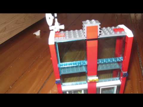 comment construire la caserne de pompier lego