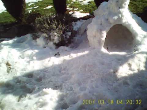 comment construire un igloo en neige