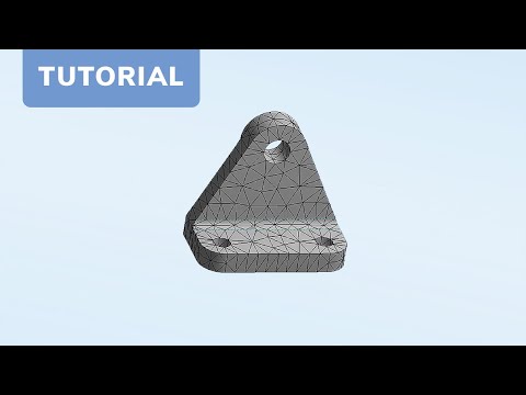 CADFEM Tutorial Nr. 2 - Netzverfeinerung in ANSYS®Workbench™