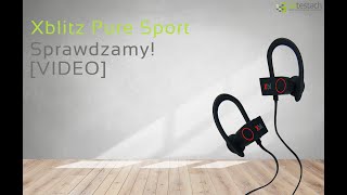 NaTestach : Słuchawki bezprzewodowe do biegania Xblitz Pure Sport | Recenzja | Test