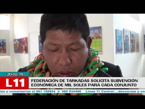 FEDERACIÓN DE TARCADAS PINQUILLADAS Y CHACALLADAS SOLICITA MIL SOLES A LA MPP PARA LOS CONJUNTOS