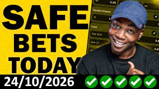 FOOTBALL PREDICTIONS TODAY 24/10/2026 SOCCER PREDICTIONS TODAY | BETTING TIPS, #