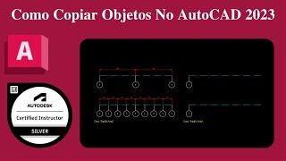 ✨Como Usar O Comando Copy Com Cópias Automáticas No AutoCAD: Tutorial Passo A Passo | ???? ??