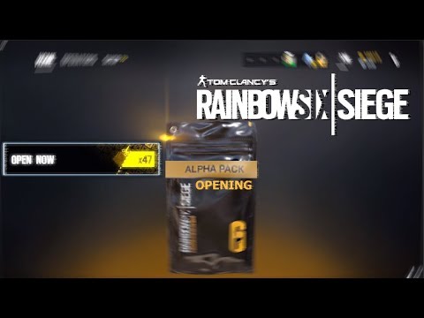 50 Alpha Pack Opening but for every common, Mozzie gets my drone