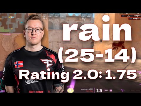 CS2 POV FAZE rain (25-14) w/frozen vs FACEIT (dust 2) - FACEIT PRO DEMO