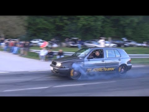 Wörthersee 2018 Turbo und Sauger Action - Vor dem See 2018