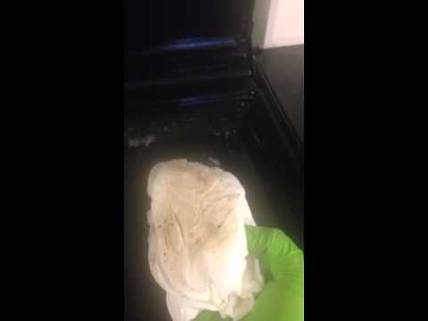 Using Cillit Bang Power Cleaner Grease and Sparkle on my cooker