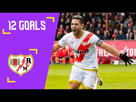 Radamel Falcao 12 Goals for Rayo Vallecano