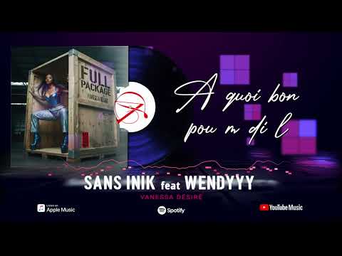 Vanessa Désiré  -  SANS INIK feat WENDYYY  [Lyrics Video]