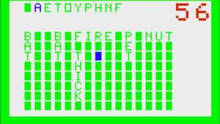 Letter Match/Spell 'n Score/Crosswords for the Bally Astrocade