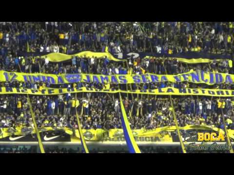 "Queremos la Copa   Esta hinchada loca / BOCA-DEP CALI 2016" Barra: La 12 • Club: Boca Juniors