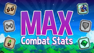 I Maxed Out every Combat Stat in Stardew Valley