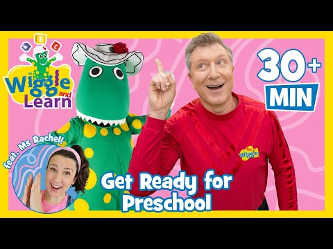 Wiggle and Learn 📚 Preparing Toddlers for Preschool 🏫 The Wiggles feat. Ms Rachel @msrachel 🌟