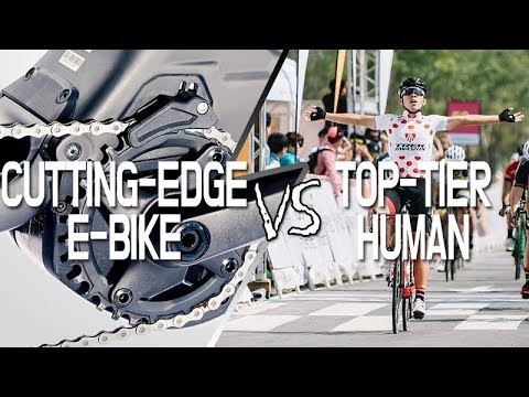 최첨단 전기자전거 vs 탑 티어 인간, 승부는?! [specialized levo vs human]