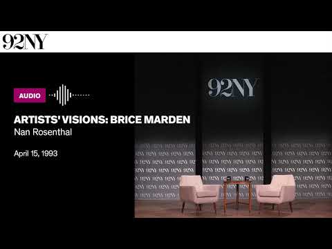 Artists' Visions: Brice Marden, with Nan Rosenthal (1993)