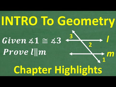 Geometry Explained in Minutes — FAST Introduction to Taking a GEOMETRY Course!