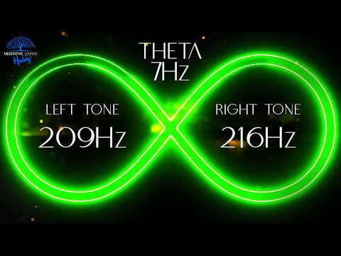 7 Hz tiefe Theta Meditation - Starke Heilwirkung - Schumann Frequenz