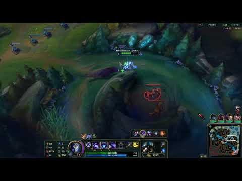 [kda 6/3/5] Kindred vs Kha'Zix Jungler Ranked Season 8 Patch 8.10