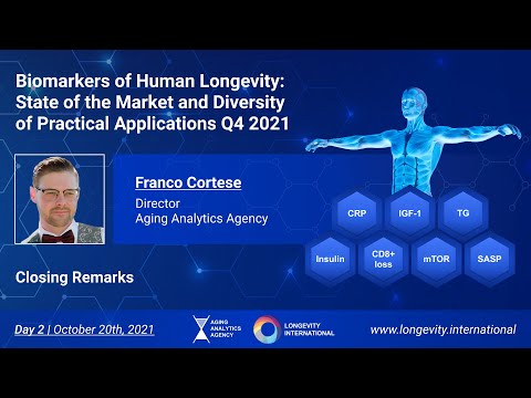 Biomarkers of Human Longevity Q4/2021 - Day 2 - Closing Remarks