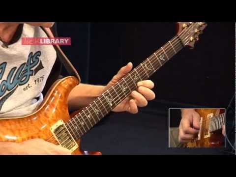 Stuart Bull - Greg Howe & Tom Quayle Inspired Jazz Fusion Style Lick Lesson with TAB - LickLibrary