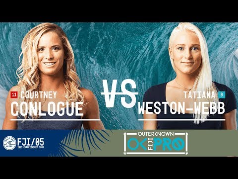 Courtney Conlogue vs. Tatiana Weston-Webb - FINAL - Outerknown Fiji Women's Pro 2017