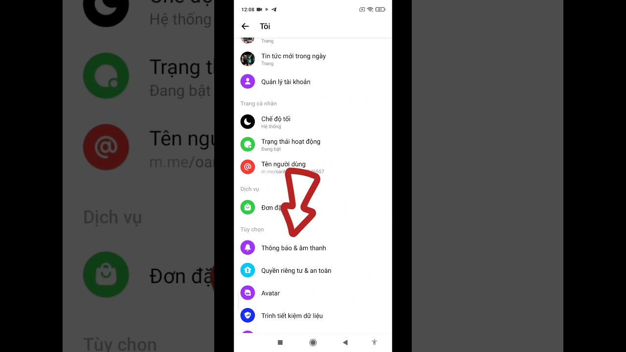 Tắt ngay kẻo lộ tin nhắn Messenger | Oanh Tips Hay | #shorts