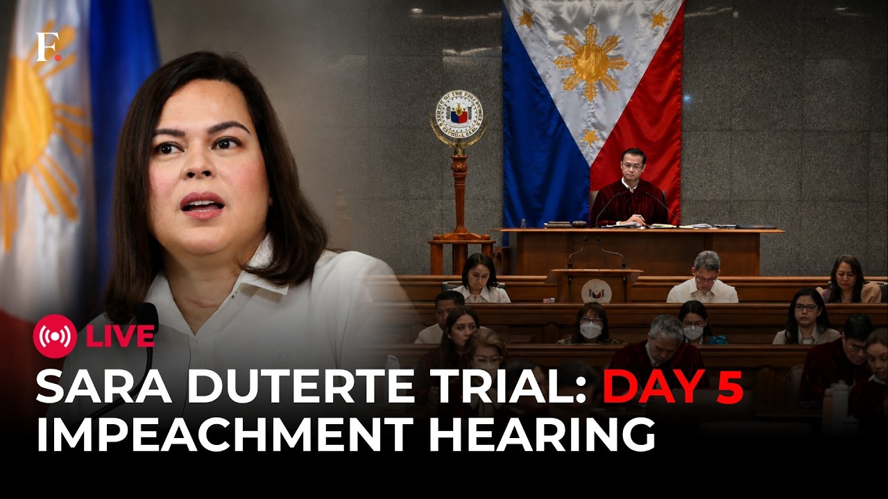 Sara Duterte Hearing LIVE: Day 5 of Duterte Impeachment Trial | Philippines Senate LIVE