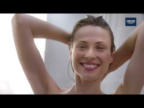 Hand Shower - 3 Sprays, 1.75 GPM (6.6 L/min) // GROHE STARLIGHT CHROME // YouTube Video