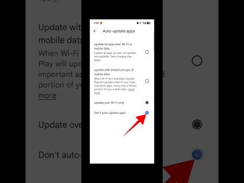 How to stop auto downloading apps updated on play store on android phone #deepofficialchannel