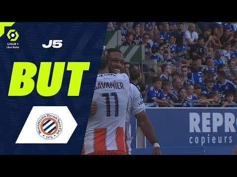 But Arnaud NORDIN (40' - MHSC) RC STRASBOURG ALSACE - MONTPELLIER HÉRAULT SC (2-2) 23/24