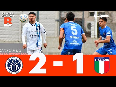 Acassuso 2-1 Sportivo Italiano | Primera División B | Fecha 6 (Clausura)