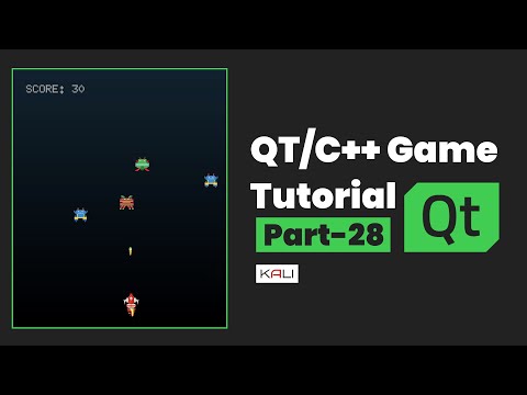 Game in QT C++ | Part 28 | Enemy Graphics | Beginner's Tutorial