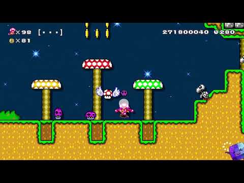 Super Mario Maker 2 🔧 Endless Challenge with Toadette 9697 - 9704