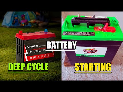 Deep Cycle vs Starting Battery