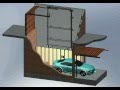 Ascensor de Vehículos (animación) - Edificio ...