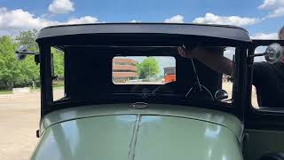 1929 Ford Model A Pickup Wiper Operation 2