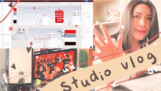 Studio Vlog 💻 01 // A Tumultuous Start As A UX Freelancer
