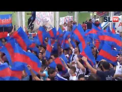 "Entrada de la banda frente a River - San Lorenzo TV" Barra: La Gloriosa Butteler &bull; Club: San Lorenzo